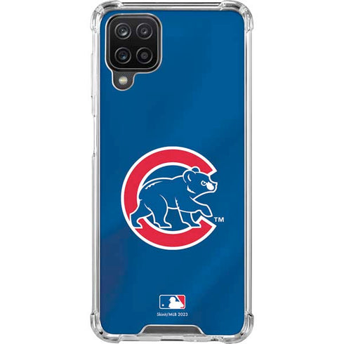 MLB Chicago Cubs Alternate/Away Jersey Galaxy A12 Clear Case