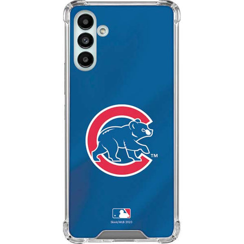MLB Chicago Cubs Alternate/Away Jersey Galaxy A13 5G Clear Case