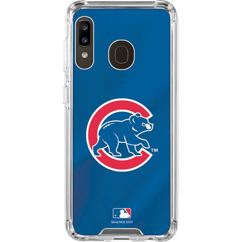 MLB Chicago Cubs Alternate/Away Jersey Galaxy A30 Clear Case