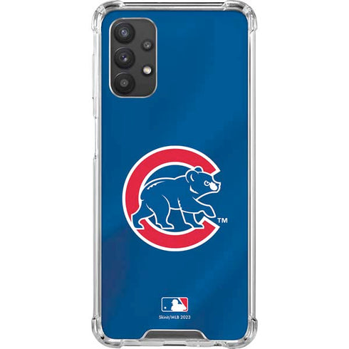 MLB Chicago Cubs Alternate/Away Jersey Galaxy A32 5G Clear Case