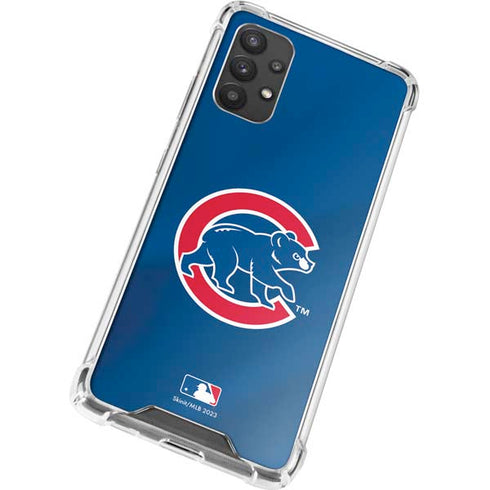 MLB Chicago Cubs Alternate/Away Jersey Galaxy A32 5G Clear Case