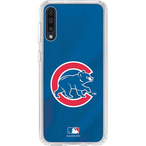 MLB Chicago Cubs Alternate/Away Jersey Galaxy A50 Clear Case