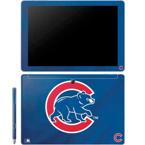 MLB Chicago Cubs Alternate/Away Jersey Galaxy Book 12in Skin