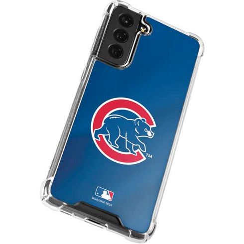MLB Chicago Cubs Alternate/Away Jersey Galaxy S21 FE Clear Case