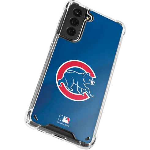 MLB Chicago Cubs Alternate/Away Jersey Galaxy S21 Plus 5G Clear Case