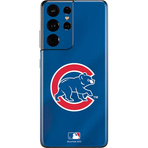 MLB Chicago Cubs Alternate/Away Jersey Galaxy S21 Ultra 5G Skin
