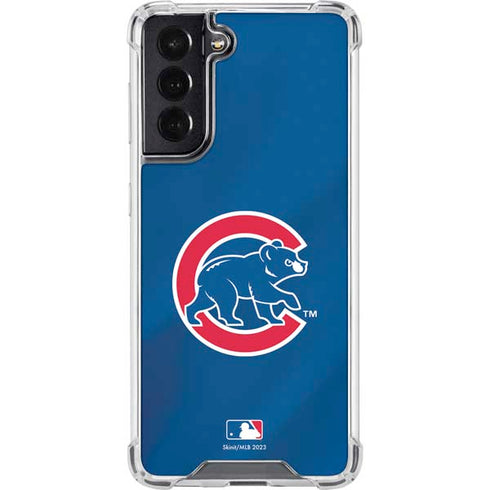 MLB Chicago Cubs Alternate/Away Jersey Galaxy S22 Clear Case