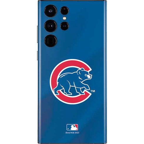 MLB Chicago Cubs Alternate/Away Jersey Galaxy S22 Ultra Skin