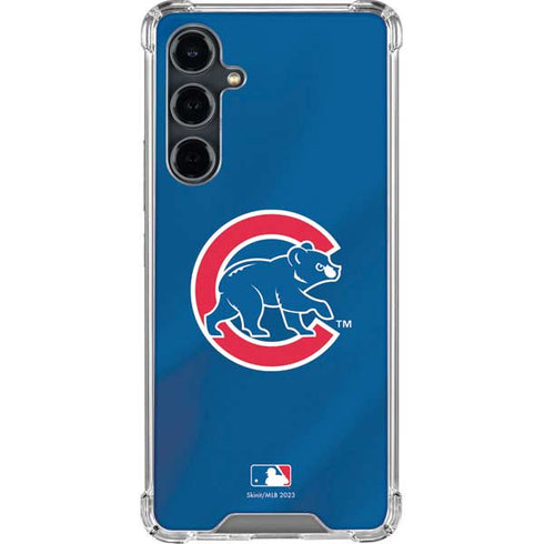 MLB Chicago Cubs Alternate/Away Jersey Galaxy S23 FE Clear Case
