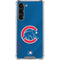 MLB Chicago Cubs Alternate/Away Jersey Galaxy S23 Plus Clear Case