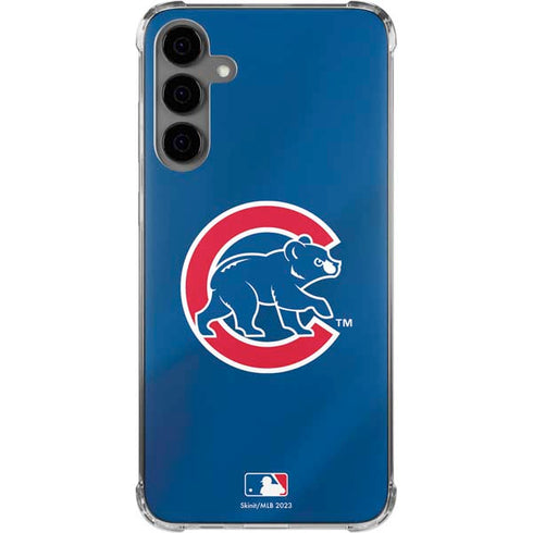 MLB Chicago Cubs Alternate/Away Jersey Galaxy S24 Plus Clear Case