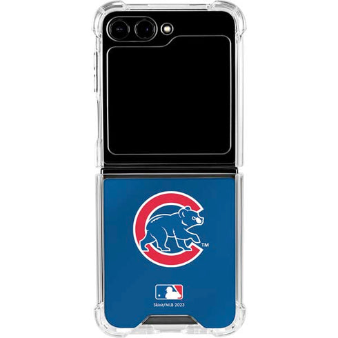 MLB Chicago Cubs Alternate/Away Jersey Galaxy Z Flip5 5G Clear Case