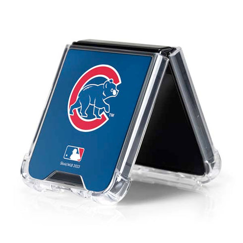 MLB Chicago Cubs Alternate/Away Jersey Galaxy Z Flip5 5G Clear Case