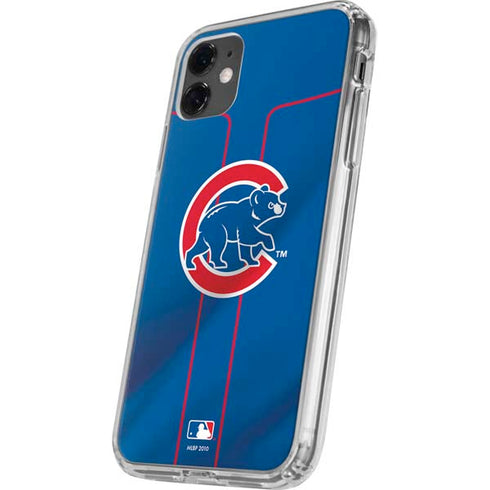 MLB Chicago Cubs Alternate/Away Jersey iPhone 11 Clear Case