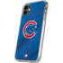 MLB Chicago Cubs Alternate/Away Jersey iPhone 11 Clear Case