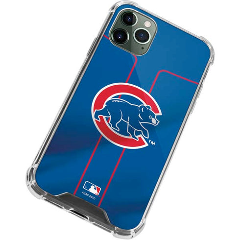 MLB Chicago Cubs Alternate/Away Jersey iPhone 11 Pro Max Clear Case