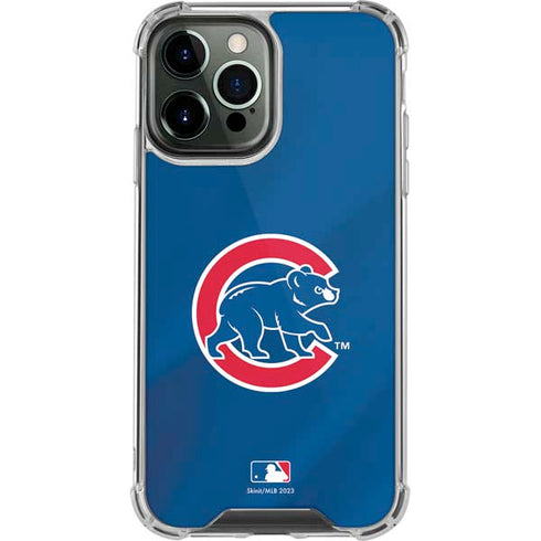 MLB Chicago Cubs Alternate/Away Jersey iPhone 13 Pro Max Clear Case