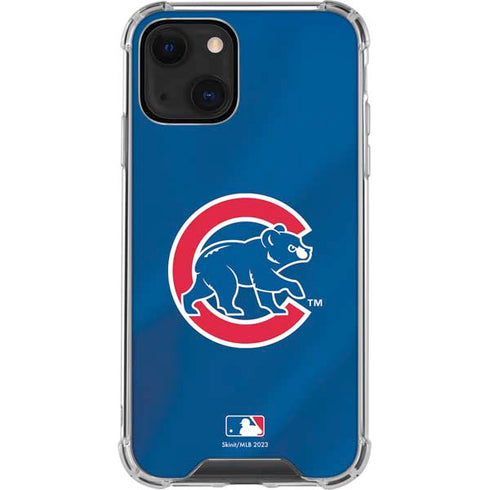 MLB Chicago Cubs Alternate/Away Jersey iPhone 14 Plus Clear Case