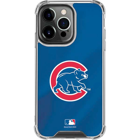 MLB Chicago Cubs Alternate/Away Jersey iPhone 15 Pro Clear Case