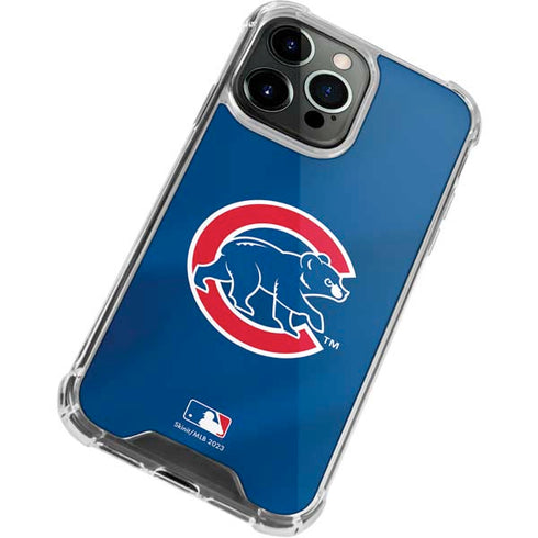 MLB Chicago Cubs Alternate/Away Jersey iPhone 15 Pro Clear Case