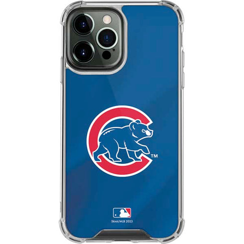 MLB Chicago Cubs Alternate/Away Jersey iPhone 15 Pro Max Clear Case