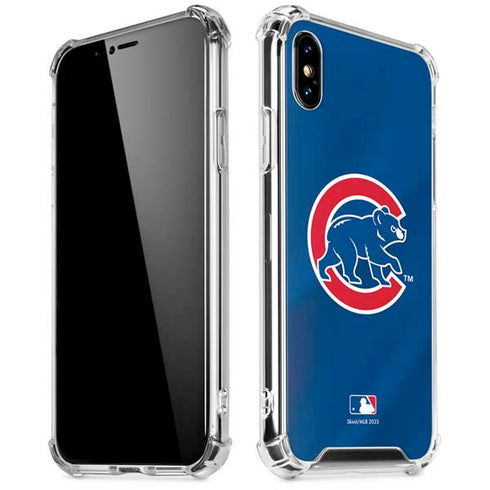 MLB Chicago Cubs Alternate/Away Jersey iPhone XS Max Clear Case
