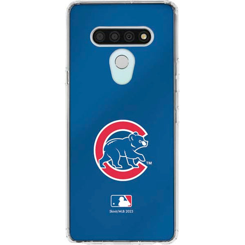 MLB Chicago Cubs Alternate/Away Jersey LG Stylo 6 Clear Case