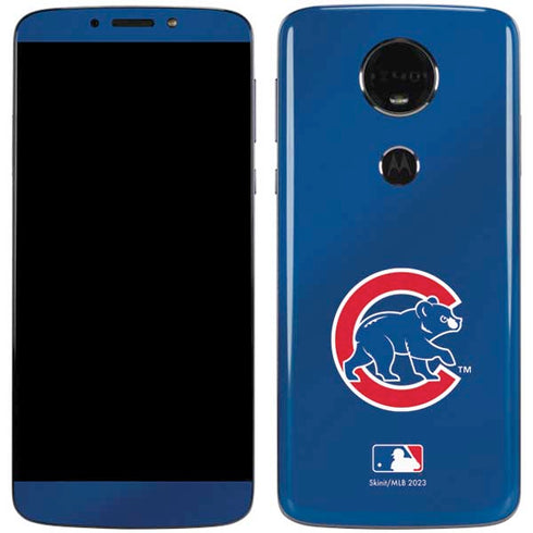 MLB Chicago Cubs Alternate/Away Jersey Moto E5 Plus Skin