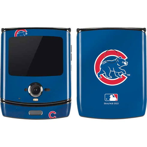 MLB Chicago Cubs Alternate/Away Jersey Motorola RAZR Skin