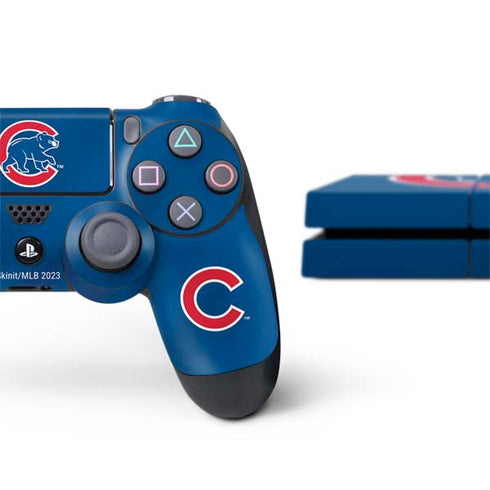 MLB Chicago Cubs Alternate/Away Jersey PS4 Console and Controller Bundle Skin