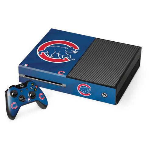 MLB Chicago Cubs Alternate/Away Jersey Xbox One Console and Controller Bundle Skin