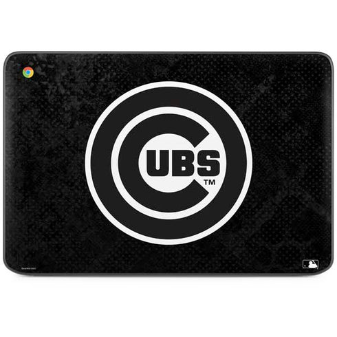 MLB Chicago Cubs Dark Wash HP Chromebook Skin