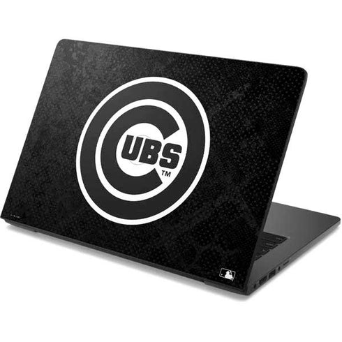 MLB Chicago Cubs Dark Wash Dell Chromebook Skin