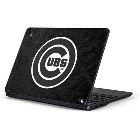 MLB Chicago Cubs Dark Wash Samsung Chromebook Skin