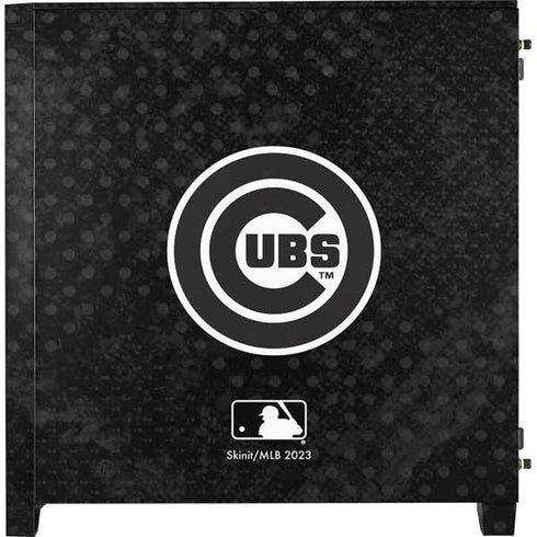 MLB Chicago Cubs Dark Wash Corsair 4000D Tempered Glass Mid-Tower ATX Case Skin