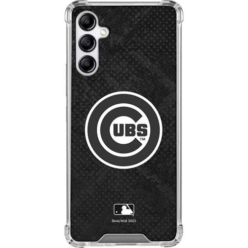 MLB Chicago Cubs Dark Wash Galaxy A15 5G Clear Case