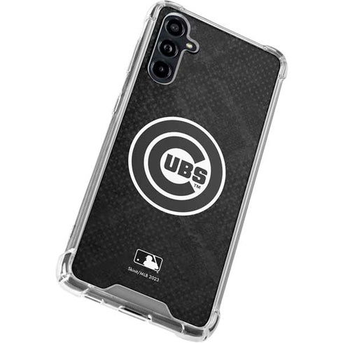 MLB Chicago Cubs Dark Wash Galaxy A54 5G Clear Case