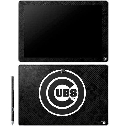 MLB Chicago Cubs Dark Wash Galaxy Book 12in Skin