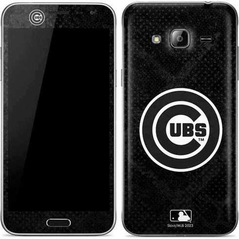 MLB Chicago Cubs Dark Wash Galaxy J3 Skin