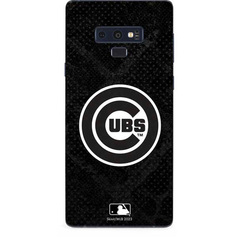 MLB Chicago Cubs Dark Wash Galaxy Note 9 Skin