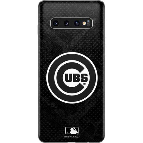 MLB Chicago Cubs Dark Wash Galaxy S10 Skin