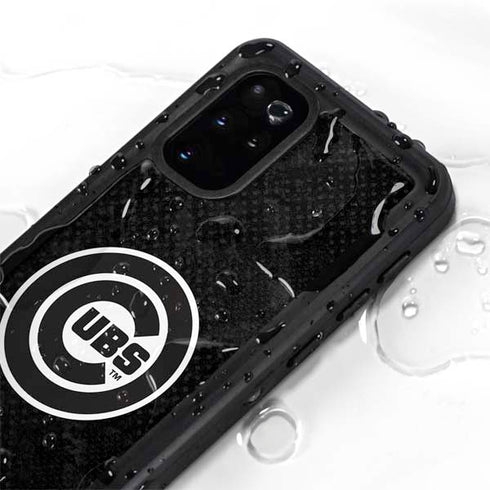 MLB Chicago Cubs Dark Wash Galaxy S20 Plus Waterproof Case