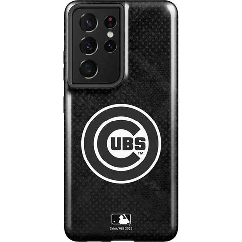 MLB Chicago Cubs Dark Wash Galaxy S21 Ultra 5G Pro Case