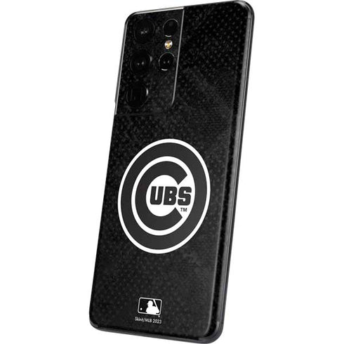 MLB Chicago Cubs Dark Wash Galaxy S21 Ultra 5G Skin