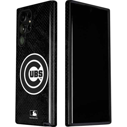 MLB Chicago Cubs Dark Wash Galaxy S22 Ultra Pro Case