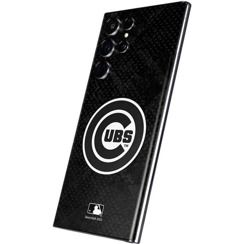 MLB Chicago Cubs Dark Wash Galaxy S22 Ultra Skin