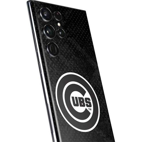 MLB Chicago Cubs Dark Wash Galaxy S22 Ultra Skin