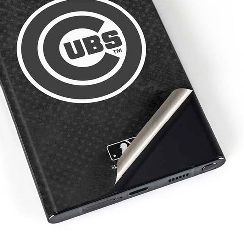 MLB Chicago Cubs Dark Wash Galaxy S22 Ultra Skin