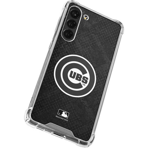 MLB Chicago Cubs Dark Wash Galaxy S23 Plus Clear Case