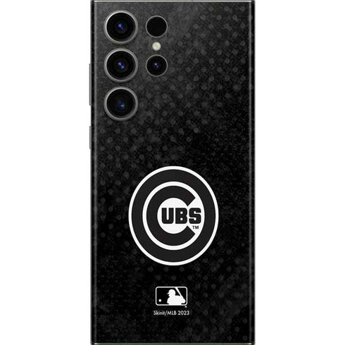 MLB Chicago Cubs Dark Wash Galaxy S23 Ultra Skin